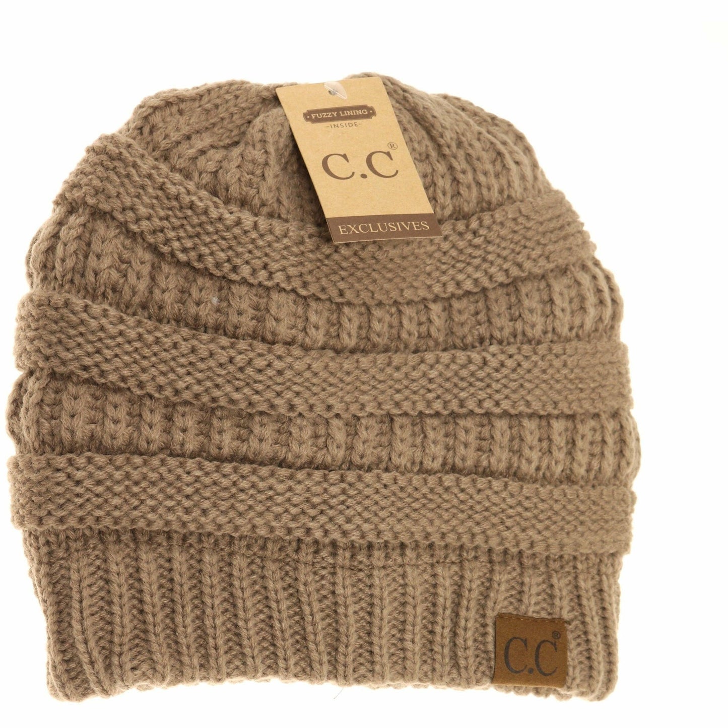 Classic Fuzzy Lined CC Beanie HAT25