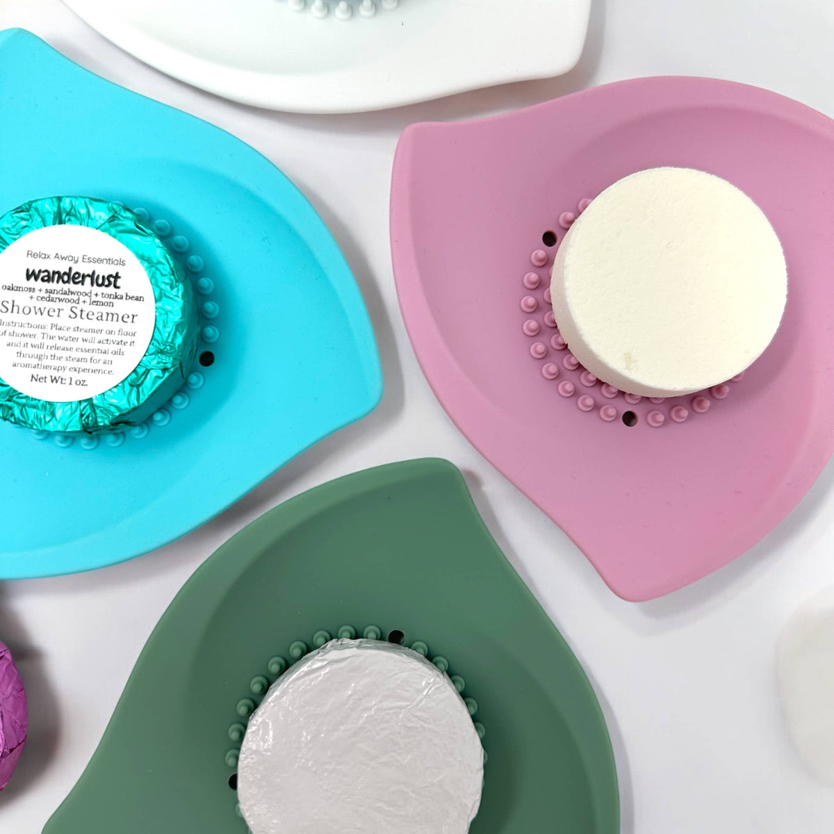 Shower Steamer Tray - Silicone 