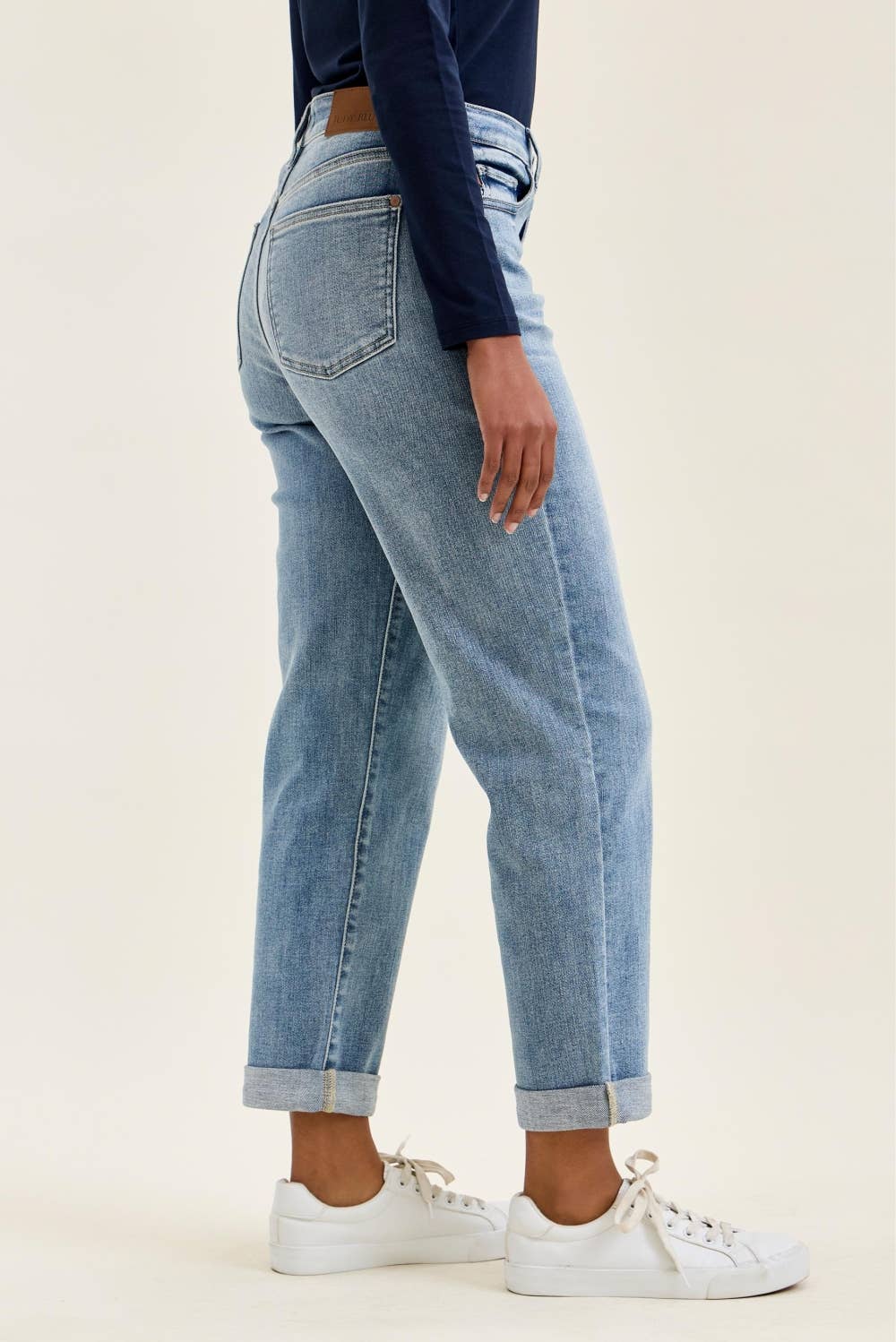 MR "BILLIE" Boyfriend LT Light Iced Indigo