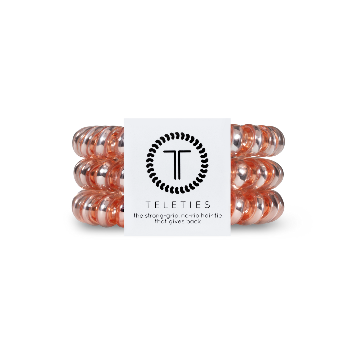 Spiral Hair Coils | Large | Millennial Pink Hair Ties