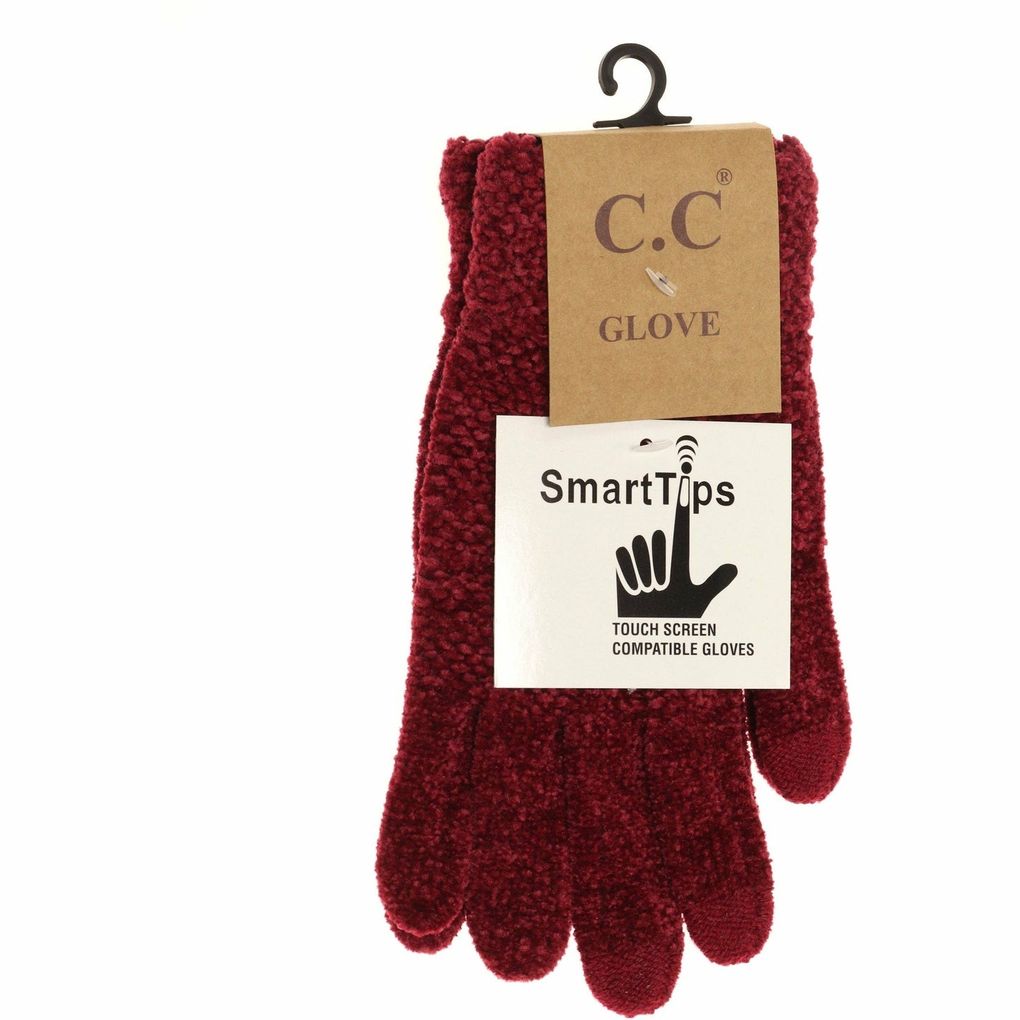 CC Beanie Eco-Friendly Chenille Women's Gloves