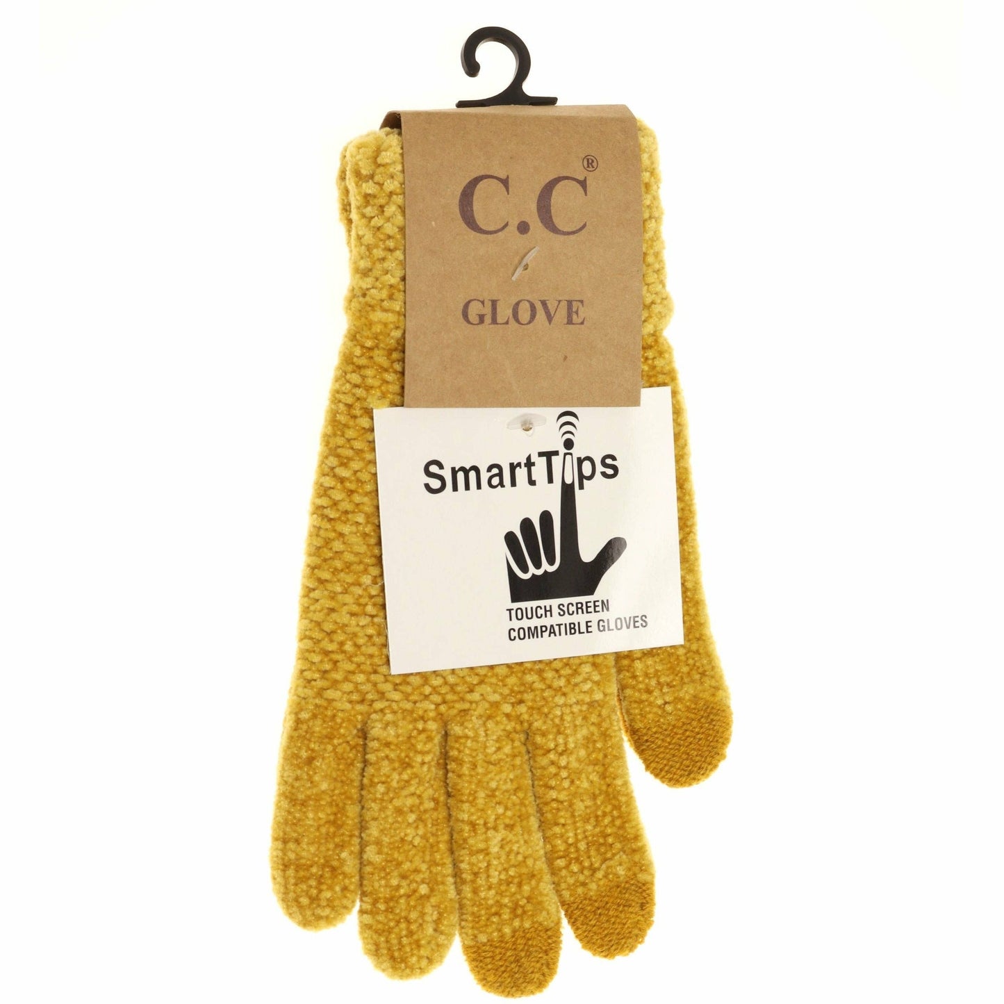 CC Beanie Eco-Friendly Chenille Women's Gloves