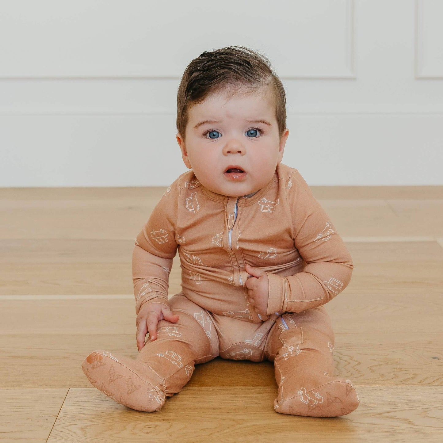 Zip-Up Footie Pajama - Cooper