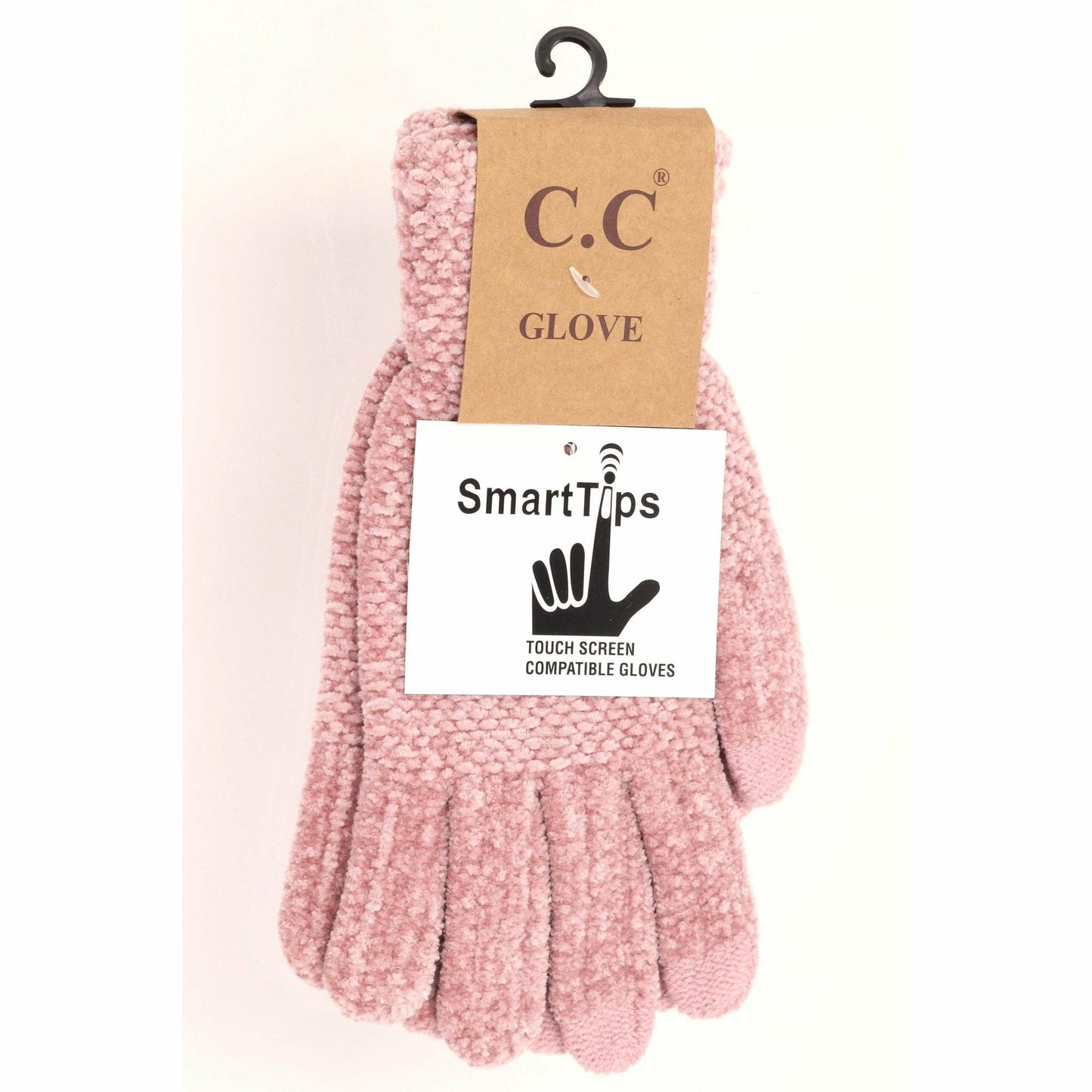 CC Beanie Eco-Friendly Chenille Women's Gloves