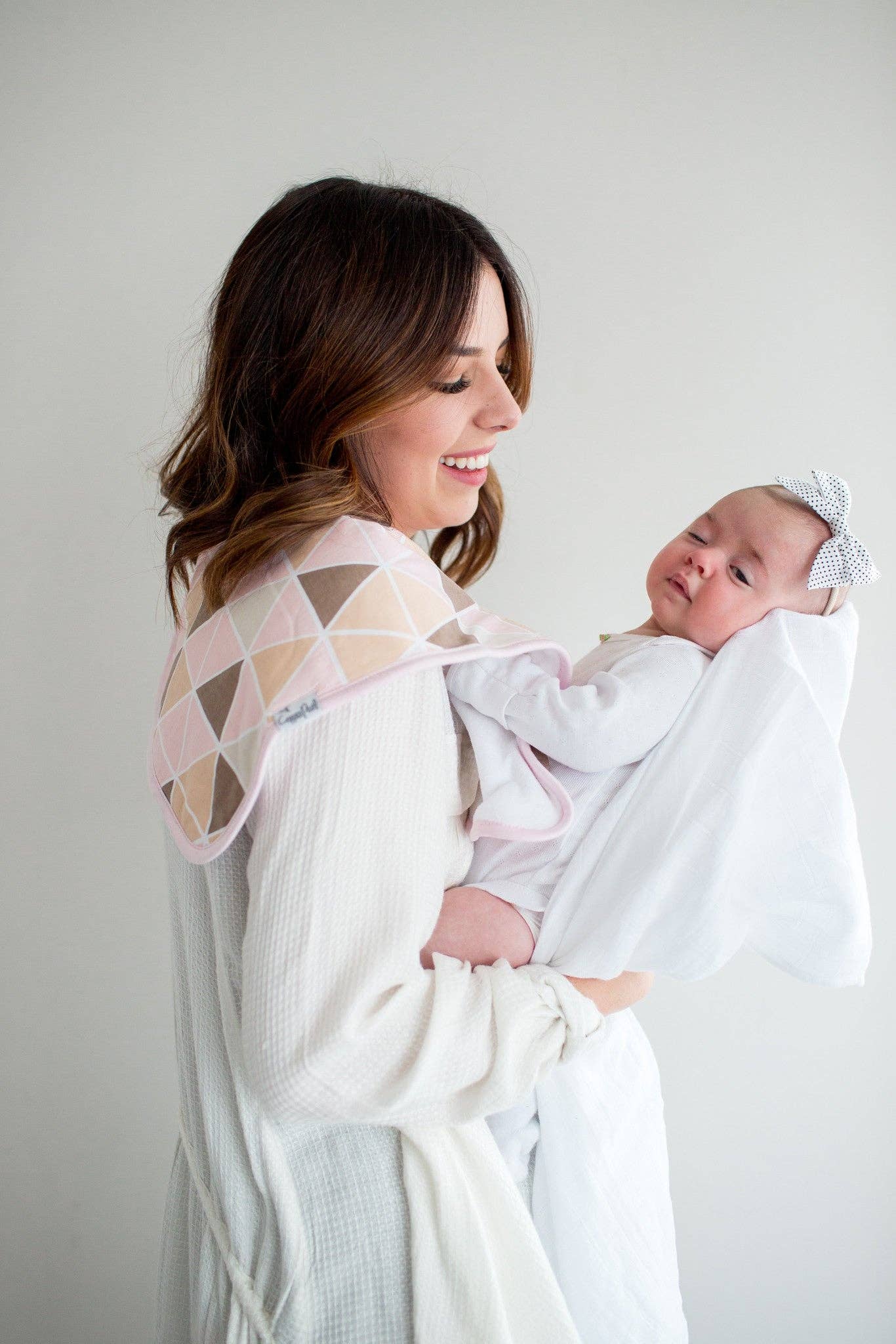 Premium Burp Cloths - Blush