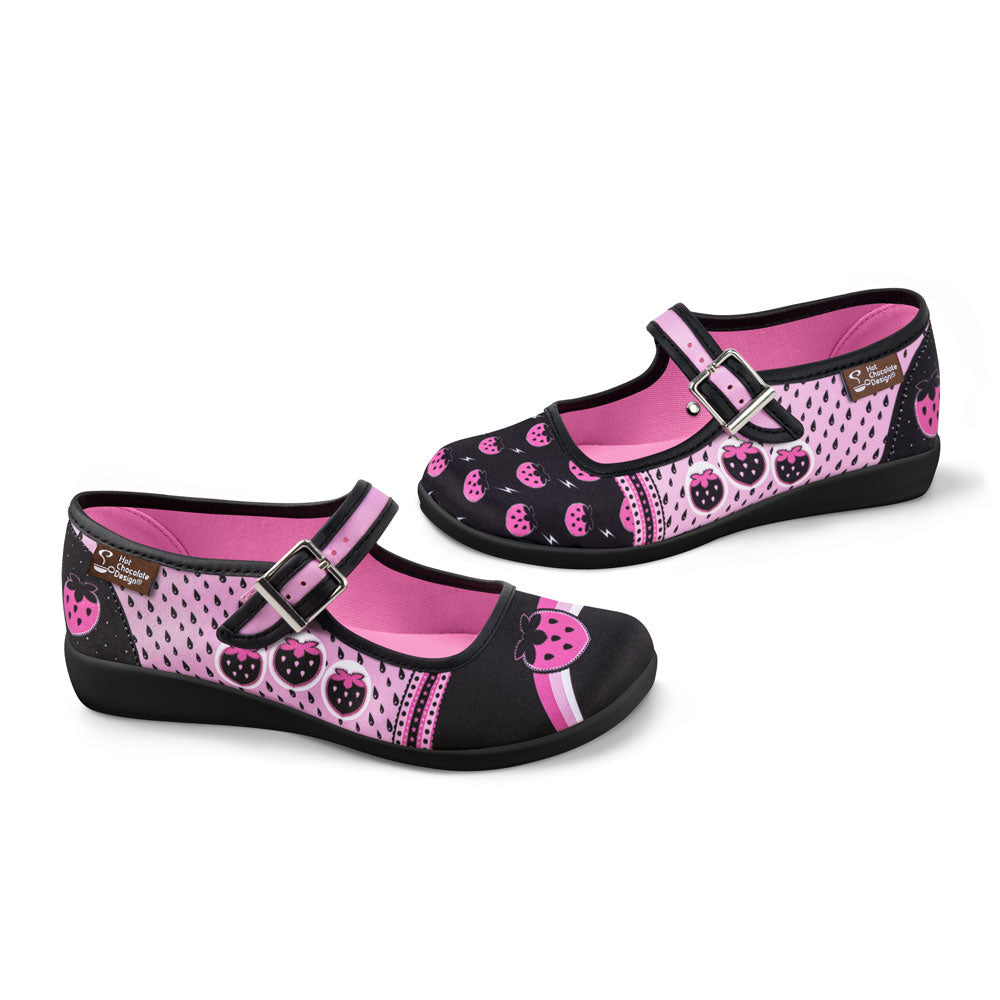 Chocolaticas® Agatha Women's Mary Jane Flat