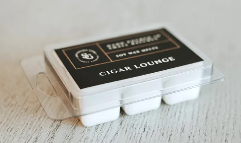 Southern Gent Candle: Cigar Lounge Wax Melt