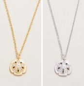 Spartina Sea La Vie Necklace 18“ Treasured/Sand Dollar