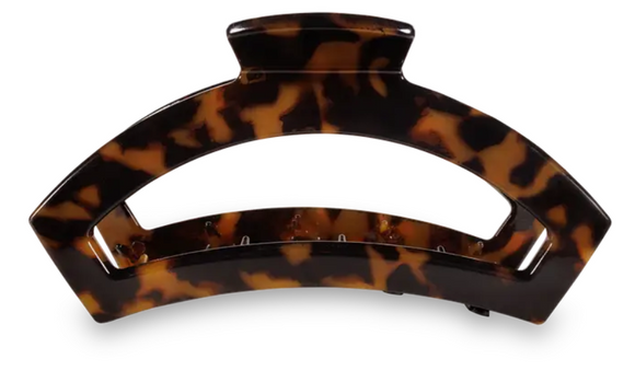 Teleties Open Tortoise Hair Clip