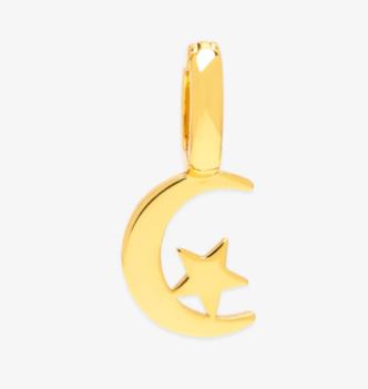 Pura Vida Harper Star And Moon Charm