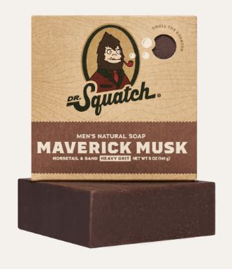 Dr. Squatch Maverick Musk Soap