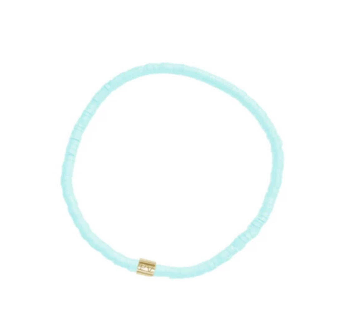 Pura Vida Cabrillo Vinyl Disc Stretch Bracelet