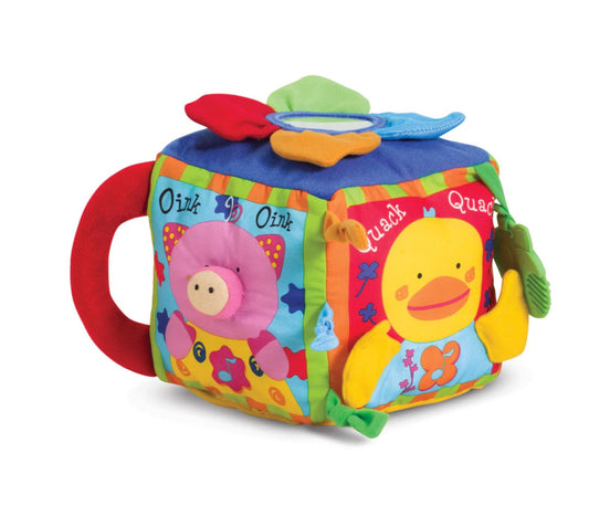 Melissa & Doug Musical Farmyard Cube Learning Toy
