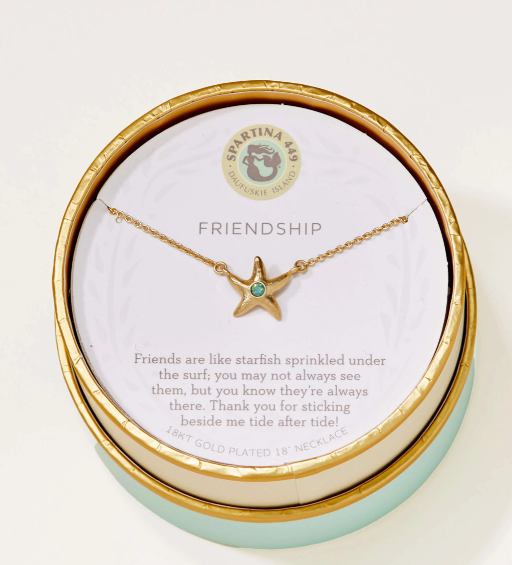 Spartina Sea La Vie Necklace Friendship/Starfish