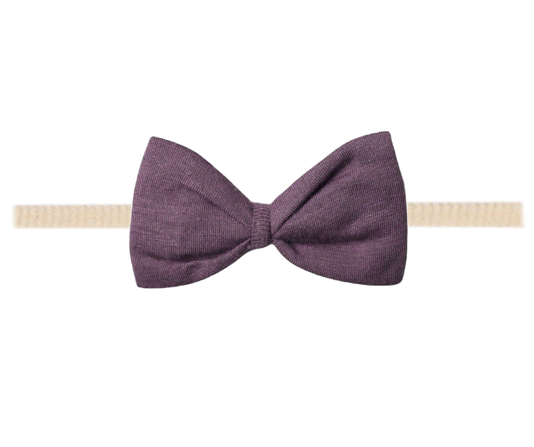 Copper Pearl Bowtie Nylon Bow
