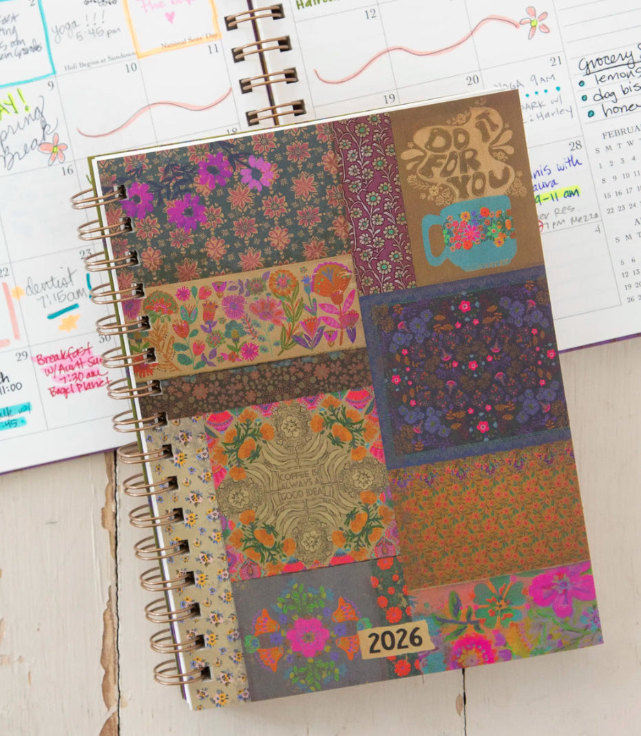 Natural Life 12 Month Planner-Coffee Is Always