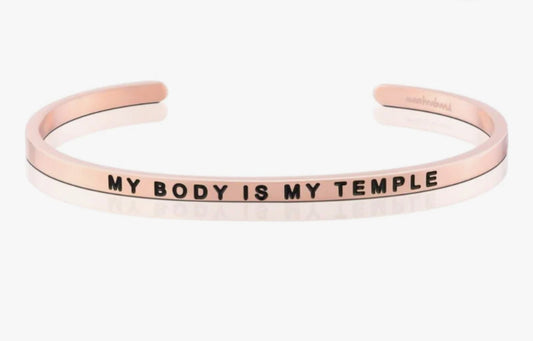 My Body is My Temple MantraBand