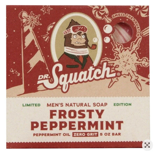 Dr. Squatch Frosty Peppermint Soap