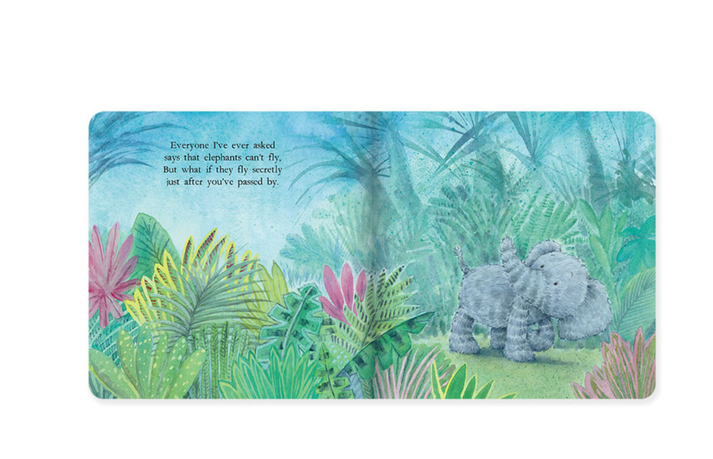 Jellycat Elephants Can’t Fly Book