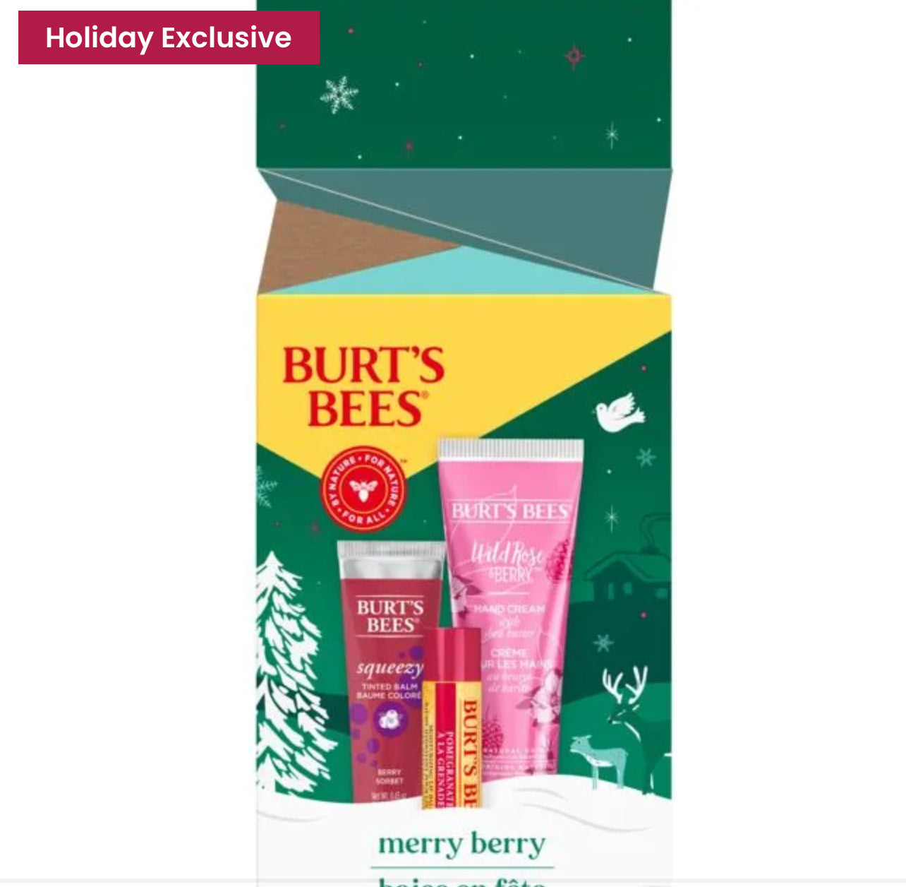 Burt's Bee’s Merry Berry Gift Set