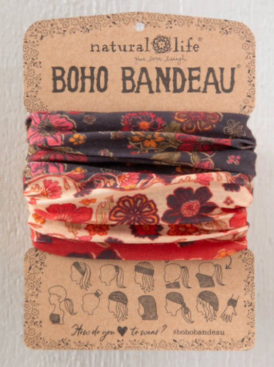 Natural Life Boho Bandeau- Tan Stella Blooms