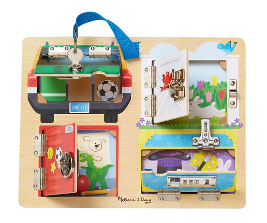 Melissa & Doug Lock & Latch Board
