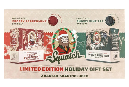 Dr. Squatch Wood Holiday Soap Bundle