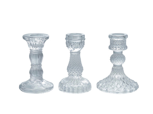 Pressed Glass Taper
