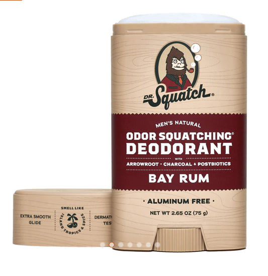 Dr. Squatch Bay Rum Deodorant