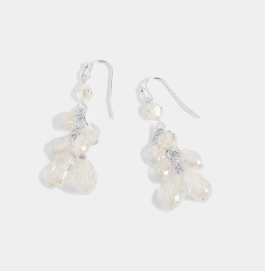 Whispers Shimmering Bead Dangle Earrings