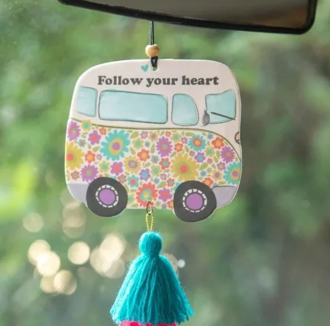 Natural Life Air Freshener- Groovy Van