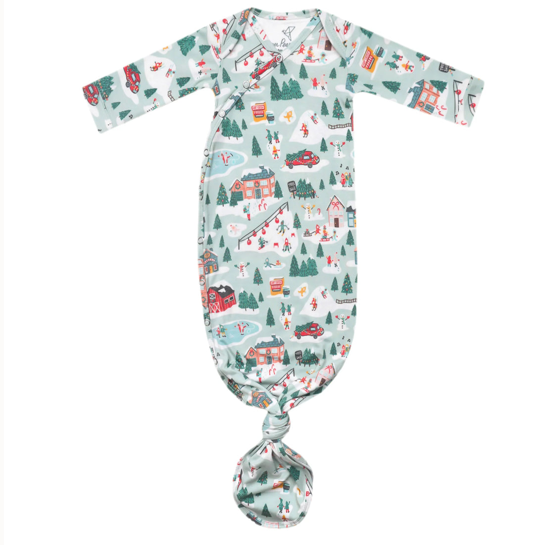 Copper Pearl Knotted Gown