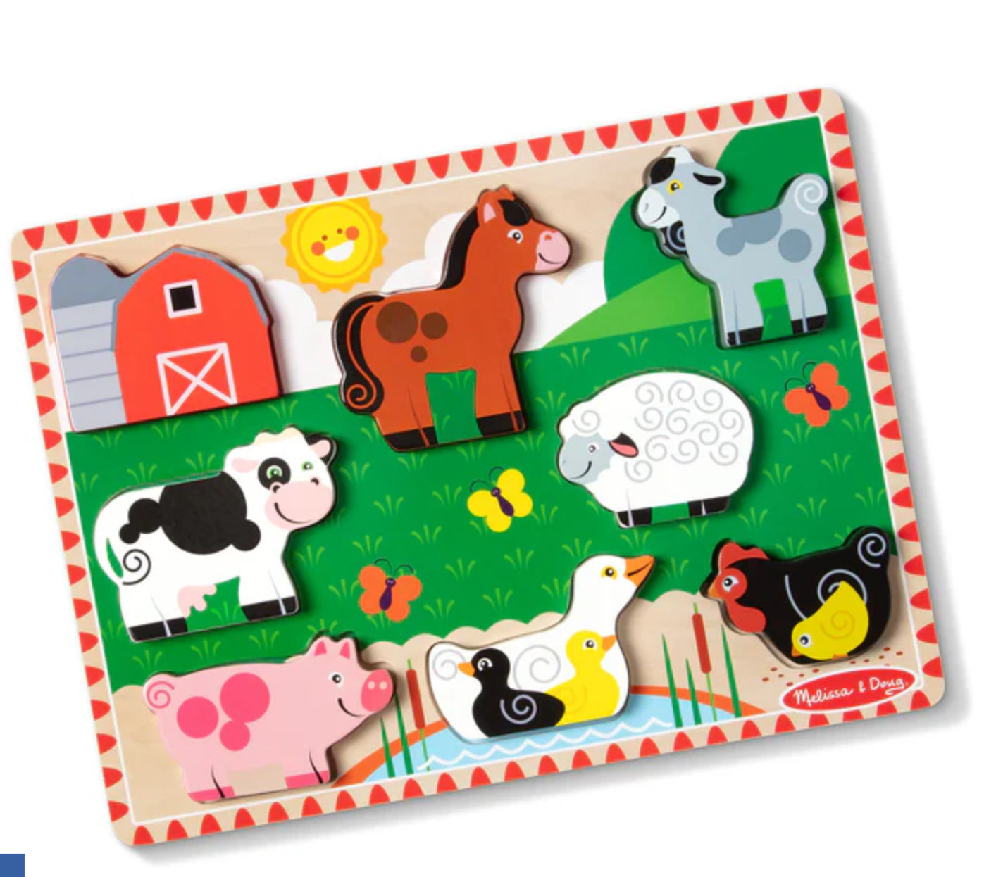 Melissa & Doug Chunky Farm Puzzle