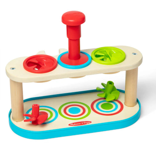 Melissa & Doug Match & Push Spinning Top