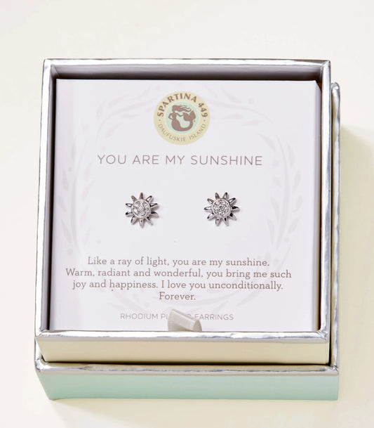 Spartina Sea La Vie Stud Earrings Sunshine/Sun