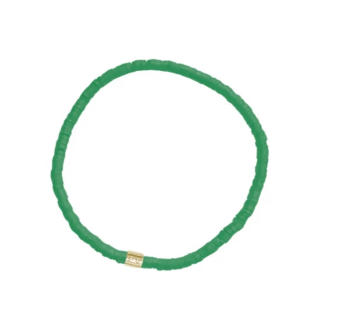 Pura Vida Cabrillo Vinyl Disc Stretch Bracelet