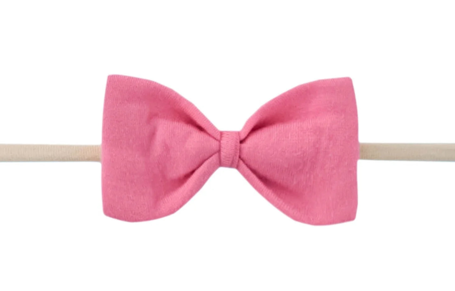 Copper Pearl Bowtie Nylon Bow