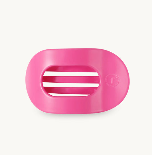 Teleties Paradise Pink Flat Round Clip