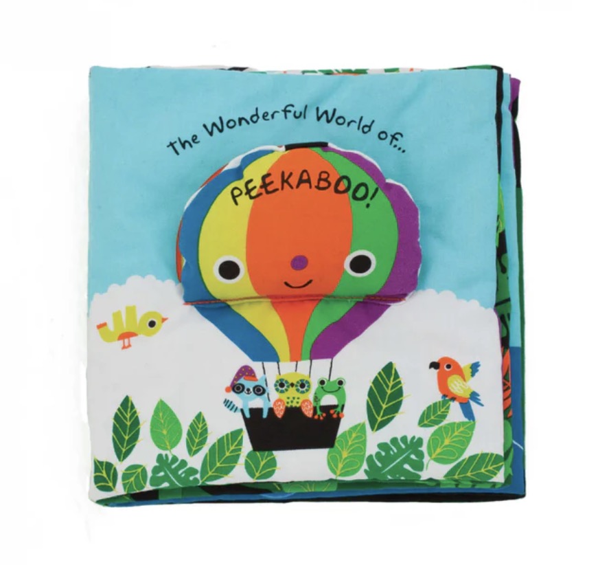 Melissa & Doug Wonderful World Of Peekaboo Soft Book