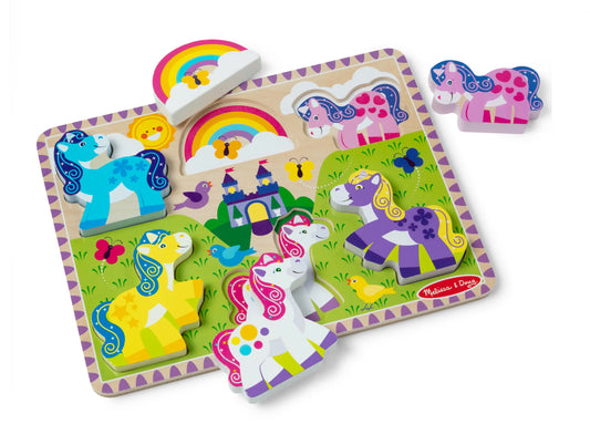 Melissa & Doug Chunky Unicorn Puzzle