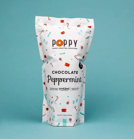 Poppy Hand-Crafted Popcorn-Chocolate Peppermint