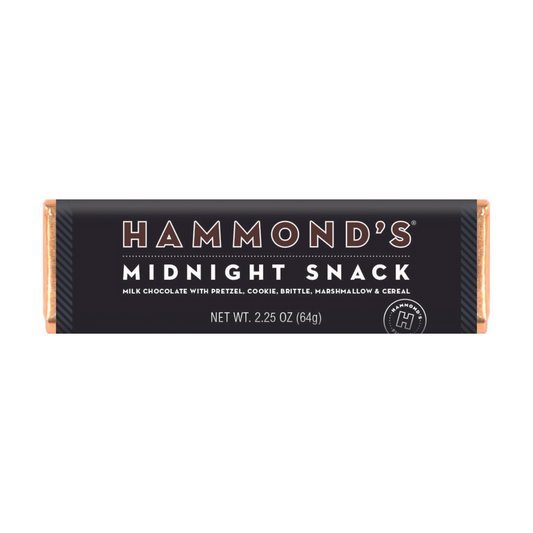 Hammond’s Midnight Snack Milk Chocolate Candy Bar
