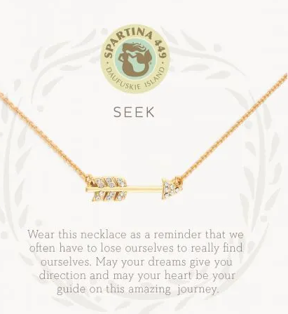 Spartina Sea La Vie Necklace 18” Seek/Arrow SIL