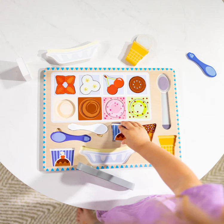 Melissa & Doug Ice Cream Puzzle