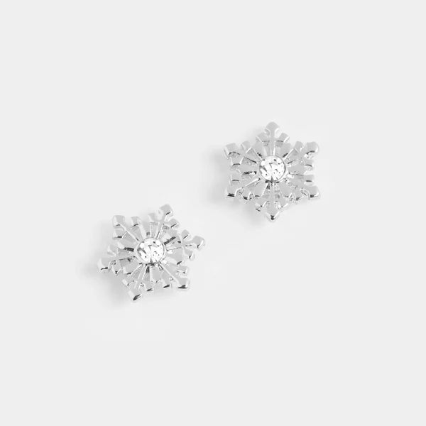 Snowflake Stud Earrings