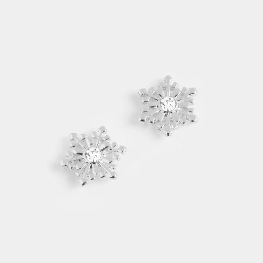 Snowflake Stud Earrings