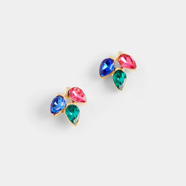 Lightbulb Cluster Stud Earrings