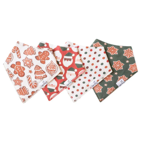 Copper Pearl Bandana Bib Set (4 piece)