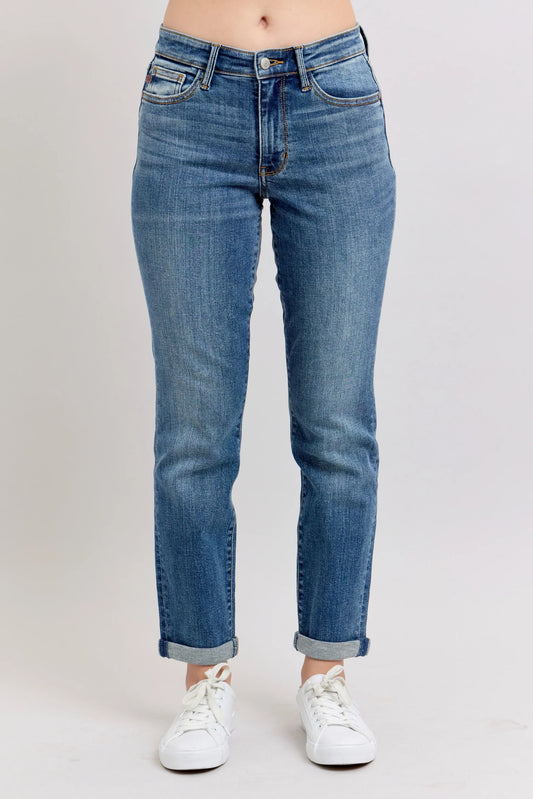 Judy Blue Vintage Wash Boyfriend Fit