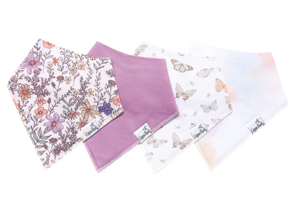 Copper Pearl Bandana Bib Set (4 piece)